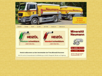 mineraloel-neumann.de Webseite Vorschau