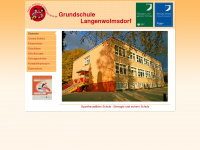 grundschule-langenwolmsdorf.de Webseite Vorschau
