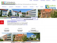 bszgrimma.de Webseite Vorschau
