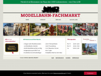 modellbahnfachmarkt.de Webseite Vorschau