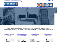 cnc-step.de Webseite Vorschau