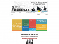 modicom.de Webseite Vorschau