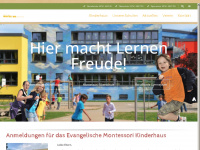 montessori-plauen.de Webseite Vorschau