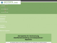 motepa.de Webseite Vorschau