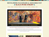 mosaikkunst.de Webseite Vorschau