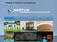 neptun-freizeitanlagen.de Webseite Vorschau