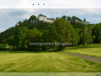 festungsverein-koenigstein.de Webseite Vorschau