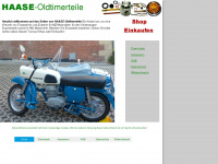 oldtimerteile-haase.de Webseite Vorschau