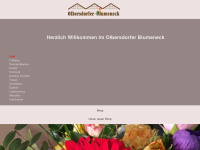 olbersdorfer-blumeneck.de Webseite Vorschau