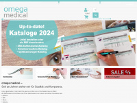 omega-medical.de Webseite Vorschau