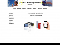 solar-undheizungstechnik.de Webseite Vorschau