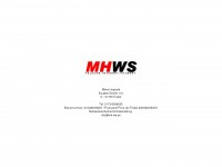 mh-ws.de Webseite Vorschau
