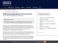 parkett-service-arnold.de Webseite Vorschau