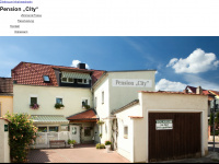 pension-city.de Webseite Vorschau