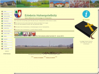 hohenpriessnitz.de Webseite Vorschau