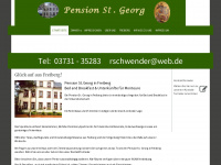 pension-stgeorg.com Webseite Vorschau