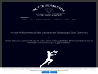 blackdiamonds-hartha.de Webseite Vorschau