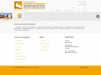 schunke-tischlerei.de Webseite Vorschau