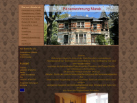 fewo-marek.de Webseite Vorschau