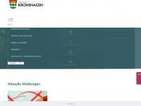 kronshagen.de Webseite Vorschau