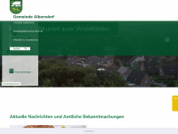 albersdorf.de Webseite Vorschau