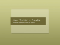 hotel-zu-dresden.de Webseite Vorschau