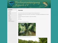 fischereivereinigung-aspach.de Webseite Vorschau