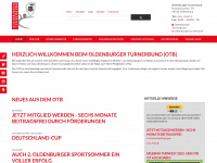 oldenburger-turnerbund.de Webseite Vorschau