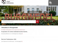 burgwedel.de Webseite Vorschau
