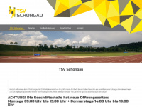 tsv-schongau.de Webseite Vorschau
