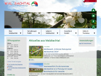 walzbachtal.de Webseite Vorschau