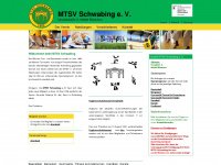 mtsv-schwabing.de Webseite Vorschau