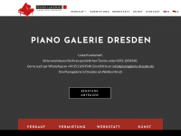 pianogalerie-dresden.de Webseite Vorschau