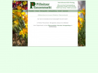 pillnitzer-pflanzenmarkt.de Webseite Vorschau