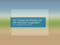 poolservice-glaubitz.de Webseite Vorschau