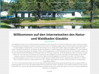 waldbad-glaubitz.de Webseite Vorschau