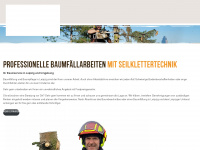 baumfaeller-leipzig.de Webseite Vorschau