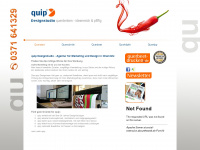 quip-design.de Webseite Vorschau
