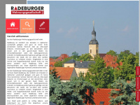 radeburger-wohnungsgesellschaft.de Thumbnail