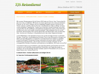 tjs-reisen.de Webseite Vorschau