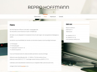 repro-hoffmann.de Webseite Vorschau
