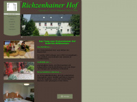 richzenhainer-hof.de Webseite Vorschau