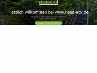 riesa-edv.de Webseite Vorschau