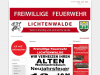 ffw-lichtenwalde.de Webseite Vorschau