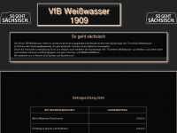 vfb-weisswasser.de Webseite Vorschau