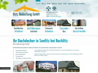 ruetz-bedachung.de Webseite Vorschau