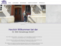 mueh-hausverwaltung.de Webseite Vorschau