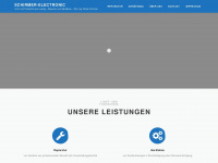 schirmer-electronic.de Webseite Vorschau