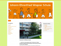 johann-ehrenfried-wagner-schule.de Webseite Vorschau