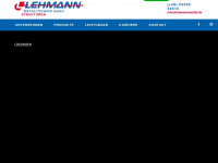 lehmannmetall.de Webseite Vorschau